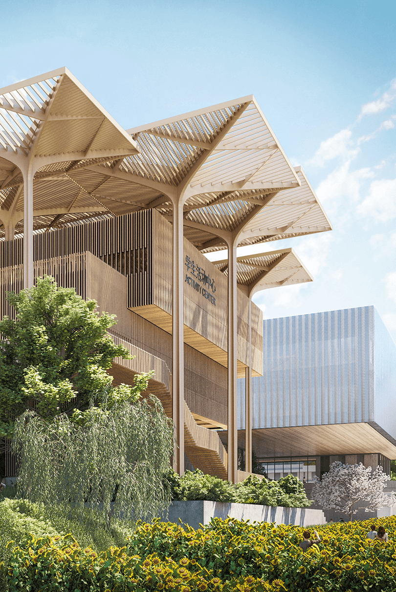 设计效果 | 天津大学佐治亚理工深圳学院 gtsi