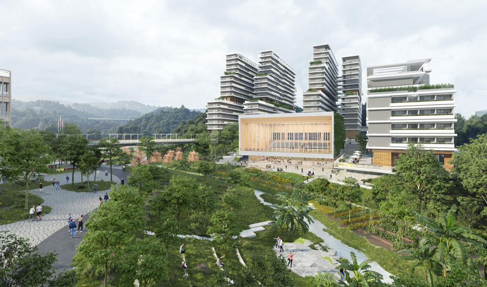 设计效果 | 天津大学佐治亚理工深圳学院 gtsi