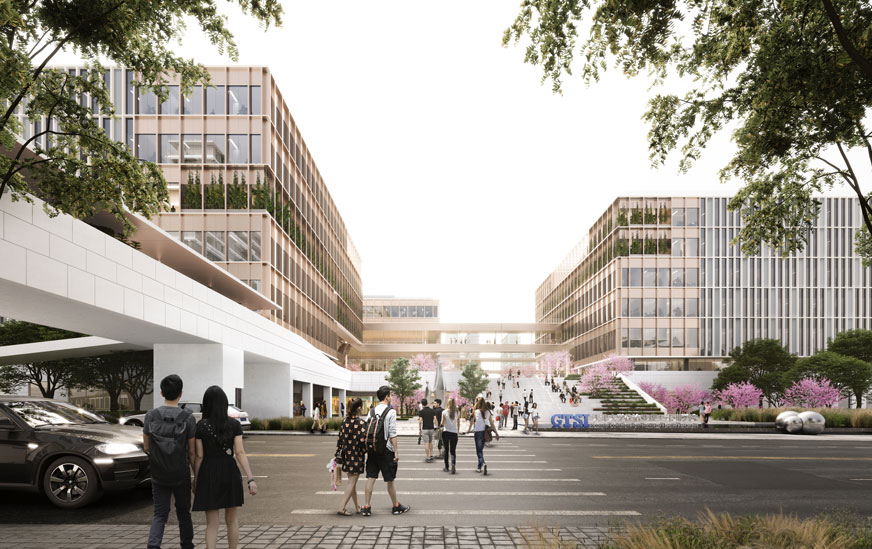 设计效果 | 天津大学佐治亚理工深圳学院 gtsi